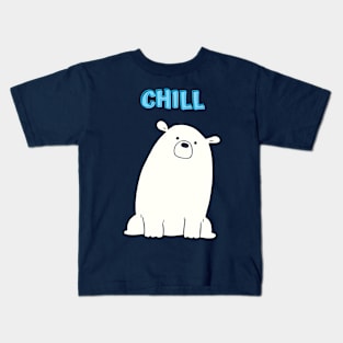 Chill - Polar Bear Kids T-Shirt